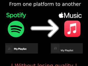 Transferring playlists from Spotify to Apple Music
