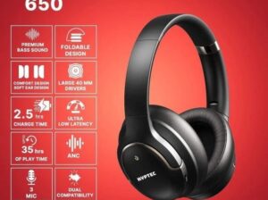 Kyptec LifeStyle® 650 Active Noise Cancelling Headphones for Deep Sound, Calls & Everyday Entertainm