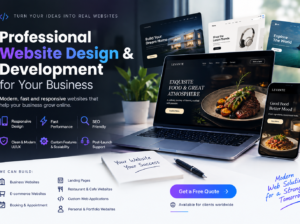 Professional Website Design & Development for Your Business