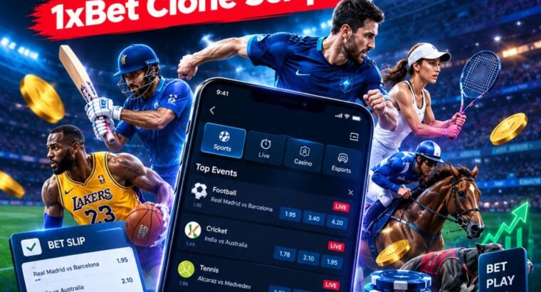 From Betting Idea to Launch in 2027 with a 1xBet Clone Script